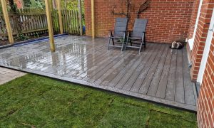 Komposittrall – Trädäck i Lund