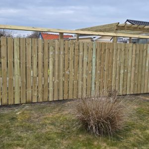 Staket i Elinelunds sommarstad